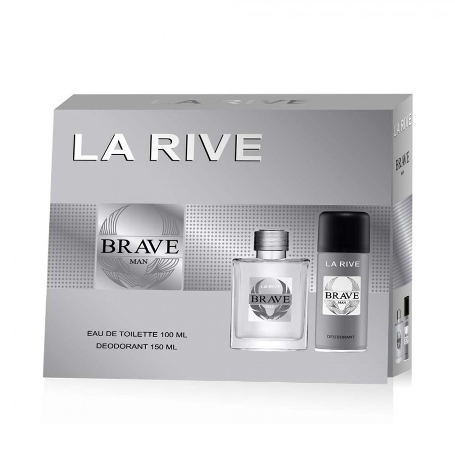 did it In particular percent Set cadou La Rive Brave Man parfum si deodorant
